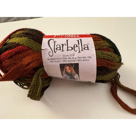 One Skein Premier Starbella Yarn Autumn Fall Colors BV14 - Picture 1 of 3